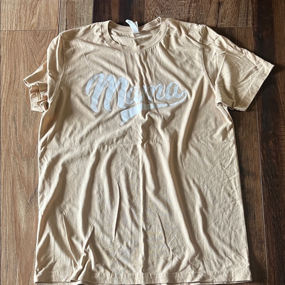 Bella Canvas Tan 'Mama' Tee
